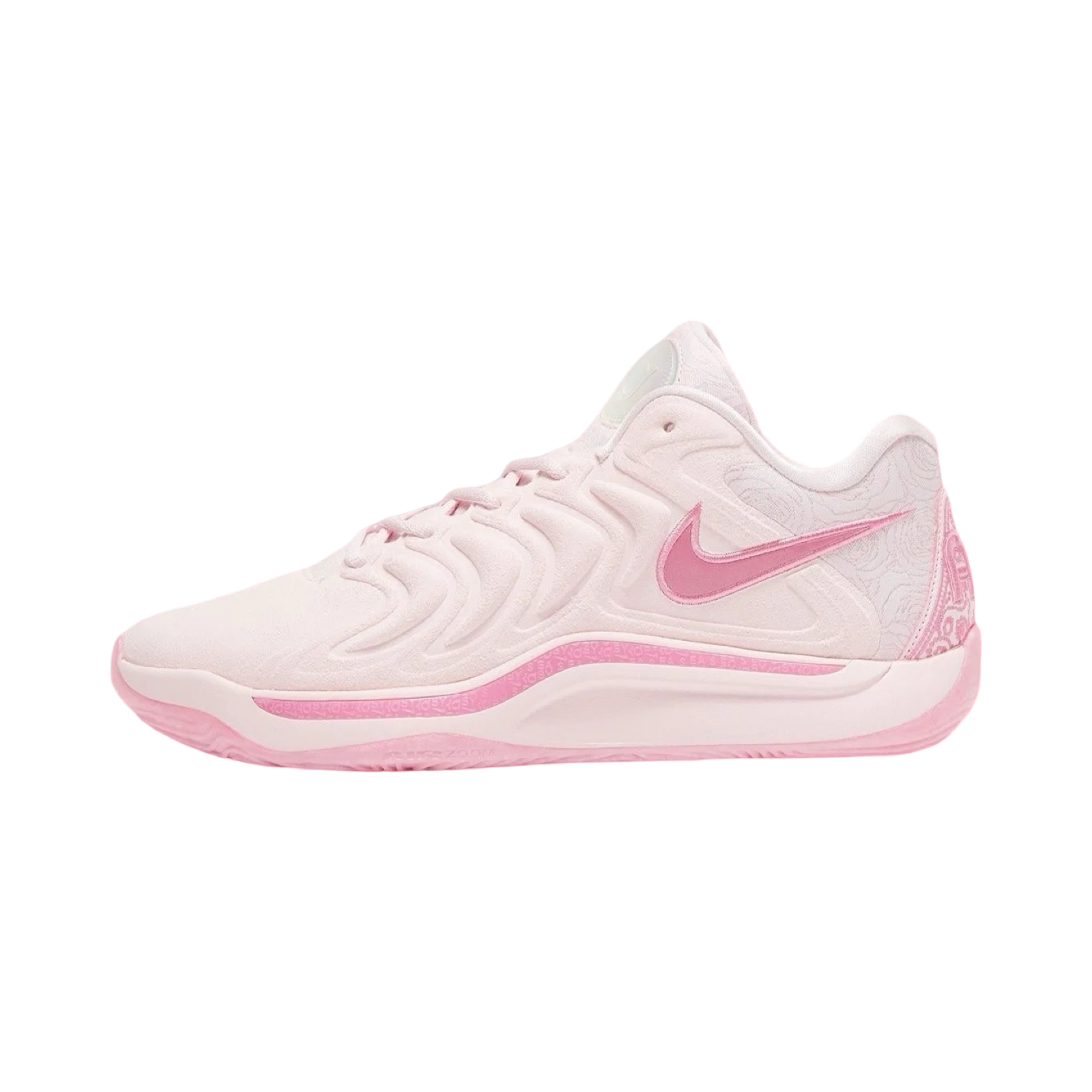 Nike KD17 NRG Basketball Shoes - Aunt Pearl Pink Colorway for Men | High-Performance Hoops Sneakers for Indoor & Outdoor Courts | Perfect for Basketball Games, Training, and Streetwear Fashion