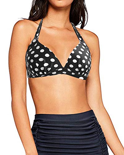 01black Polka Dot
