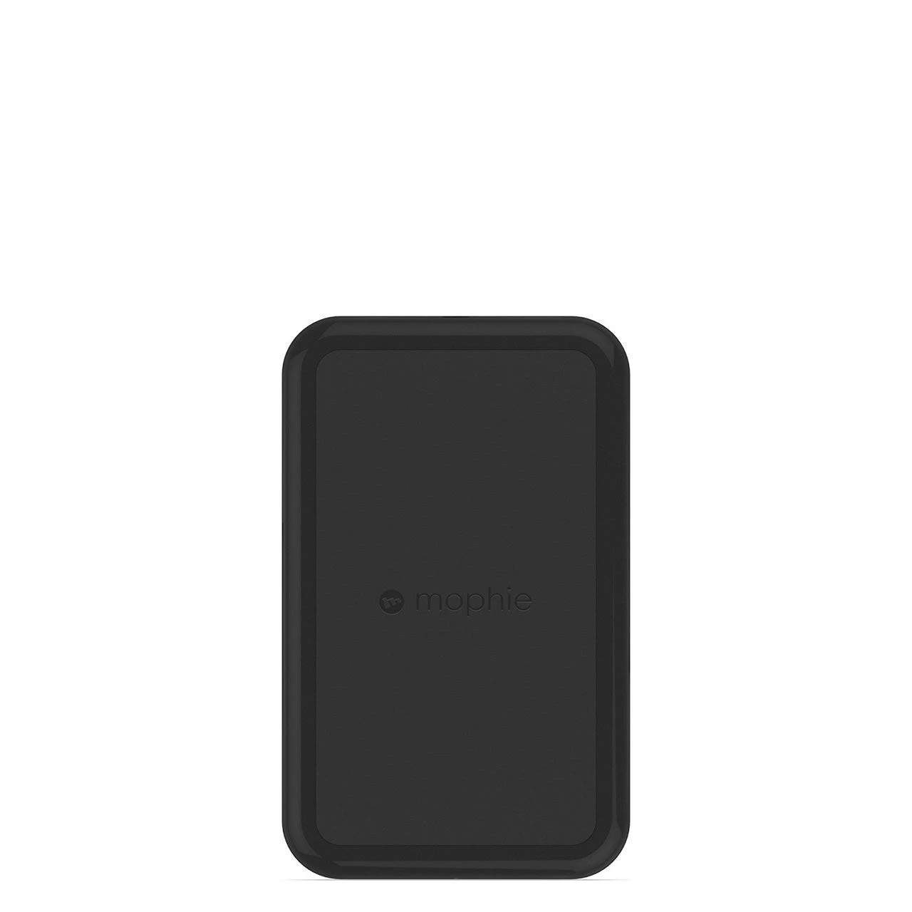 mophie Wireless Charging Pad - Qi-Certified Fast Charger for iPhone 15/14/13/12/11/X/8, Samsung Galaxy S23/S22/S21, AirPods & Qi-Enabled Devices - Sleek Black Design for Home, Office & Nightstand Charging