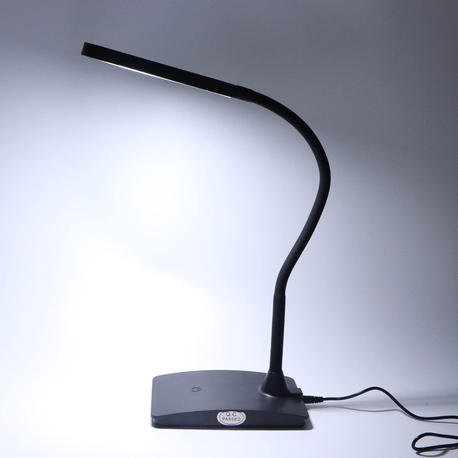 LED Desk Lamp with USB Charging Port - Adjustable Gooseneck Touch Control Eye Protection Light for Home, Office, Salon & Reading | Perfect for Study, Work, Makeup & Tattoo Art