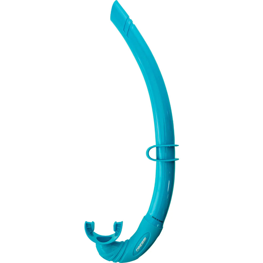 Cressi Corsica Turquoise Snorkel Set - Premium Snorkeling Gear for Adults & Kids - Comfortable Dry Top Snorkel with Mask - Perfect for Beach, Pool & Ocean Adventures