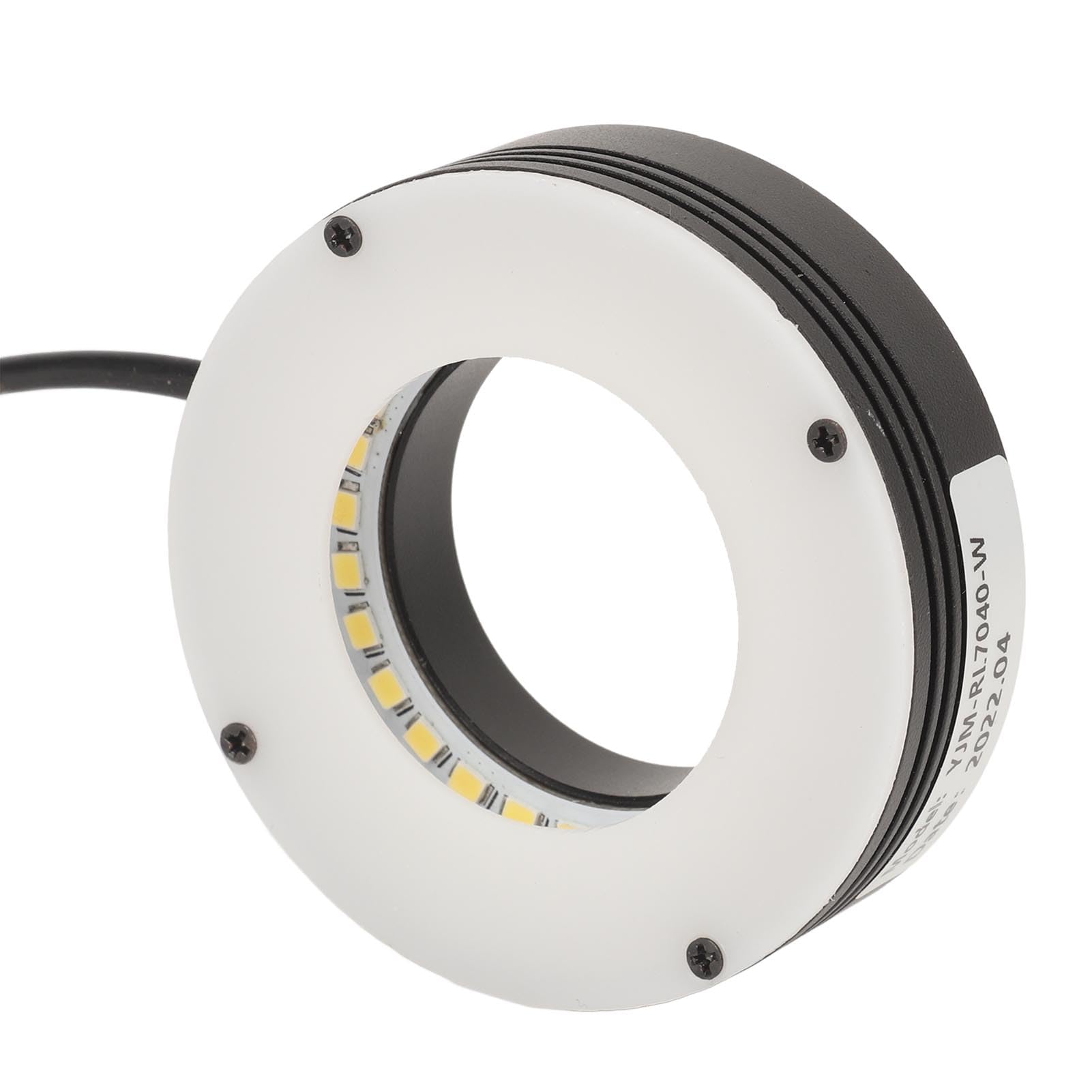 LED Ring Light for Stereo Microscopes - Bright & Focused Illuminator with 0° Angle - Perfect for Small Lathes, Jewelry Making & PCB Inspection
