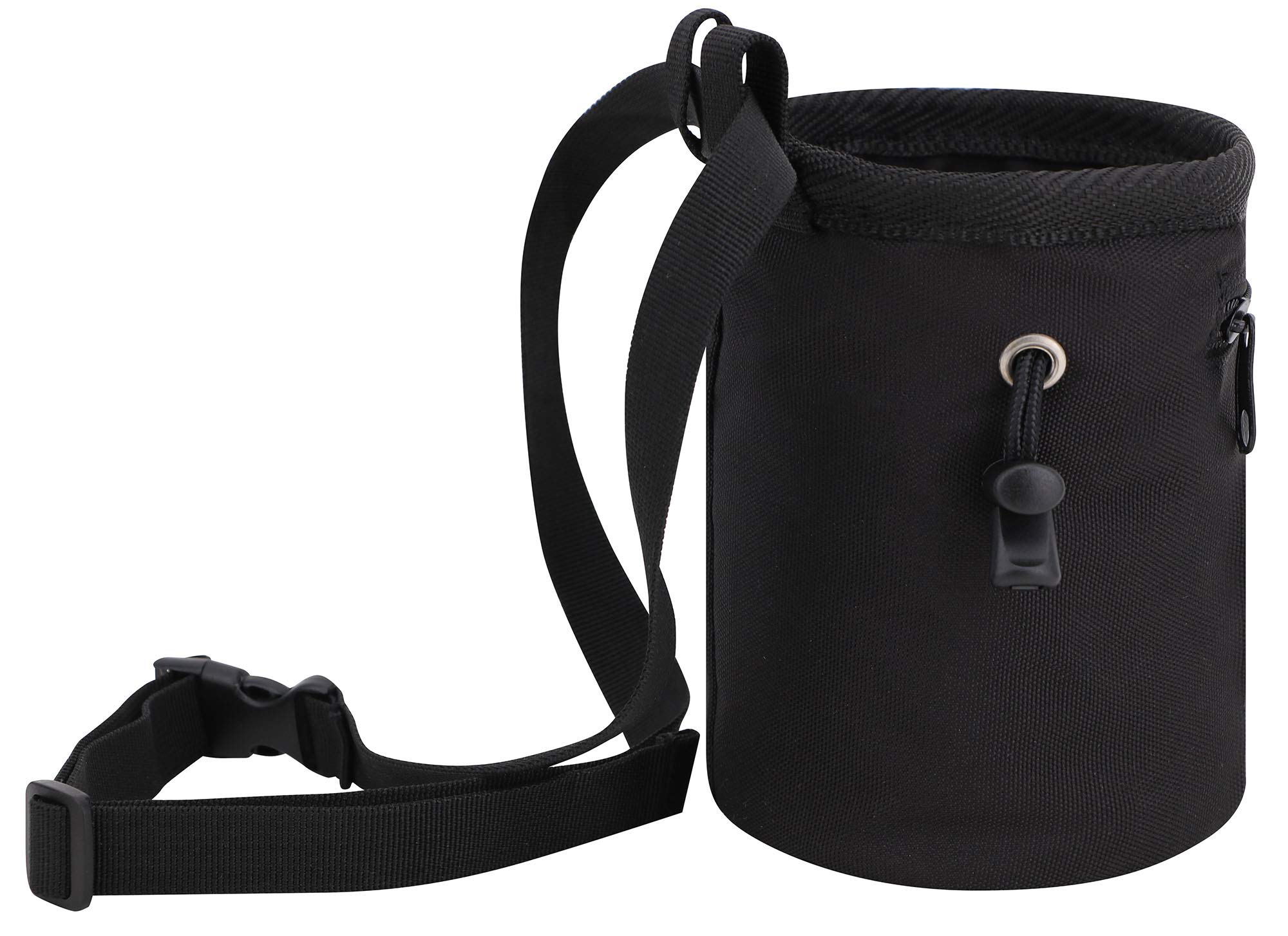 AMC Rock Climbing Chalk Bag with Adjustable Belt - Panda Design for Bouldering & Gym Training - Perfect for Indoor/Outdoor Climbing
