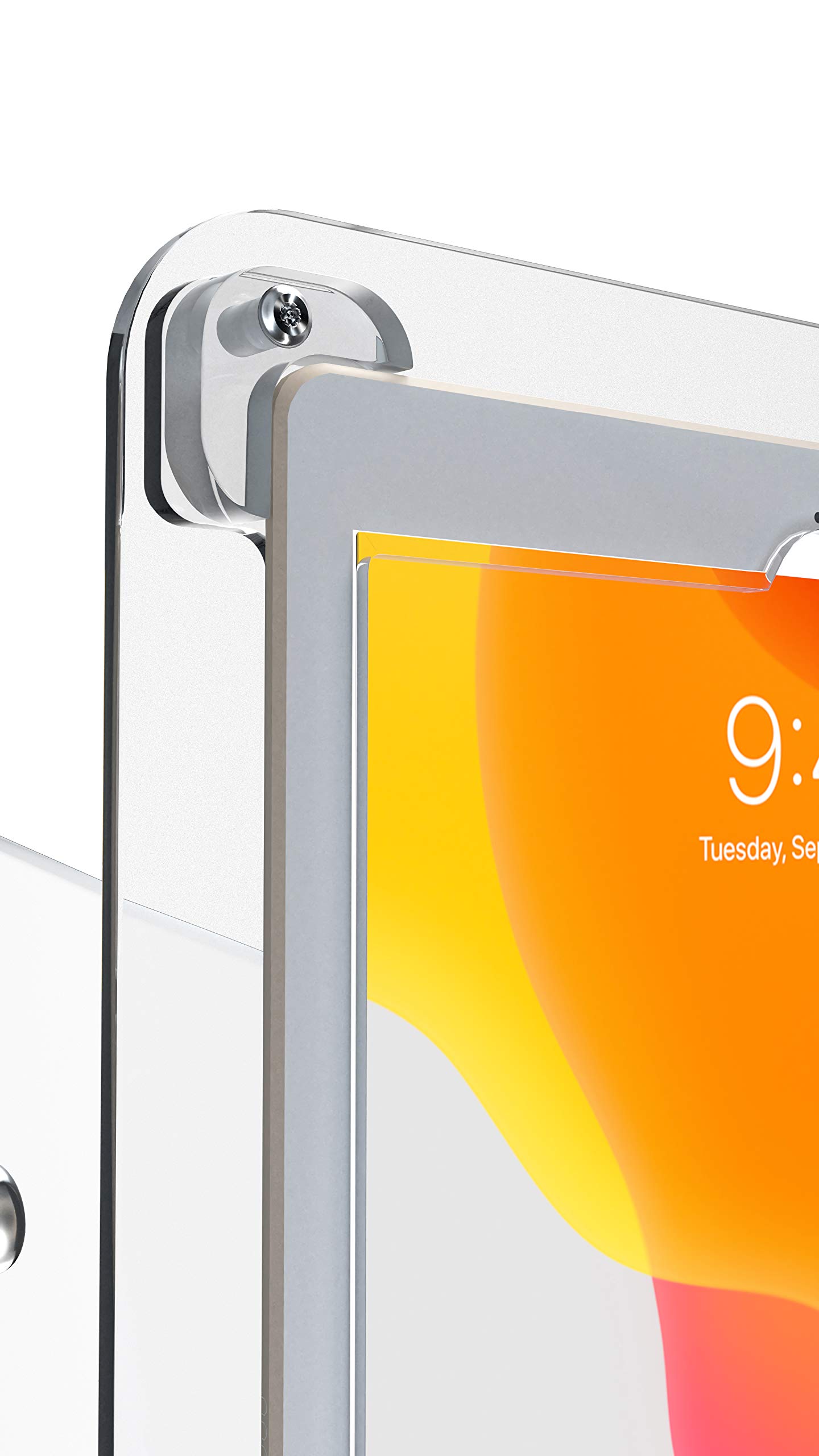 Premium Translucent Acrylic Security Mount for iPad 7th/8th/9th Gen 10.2