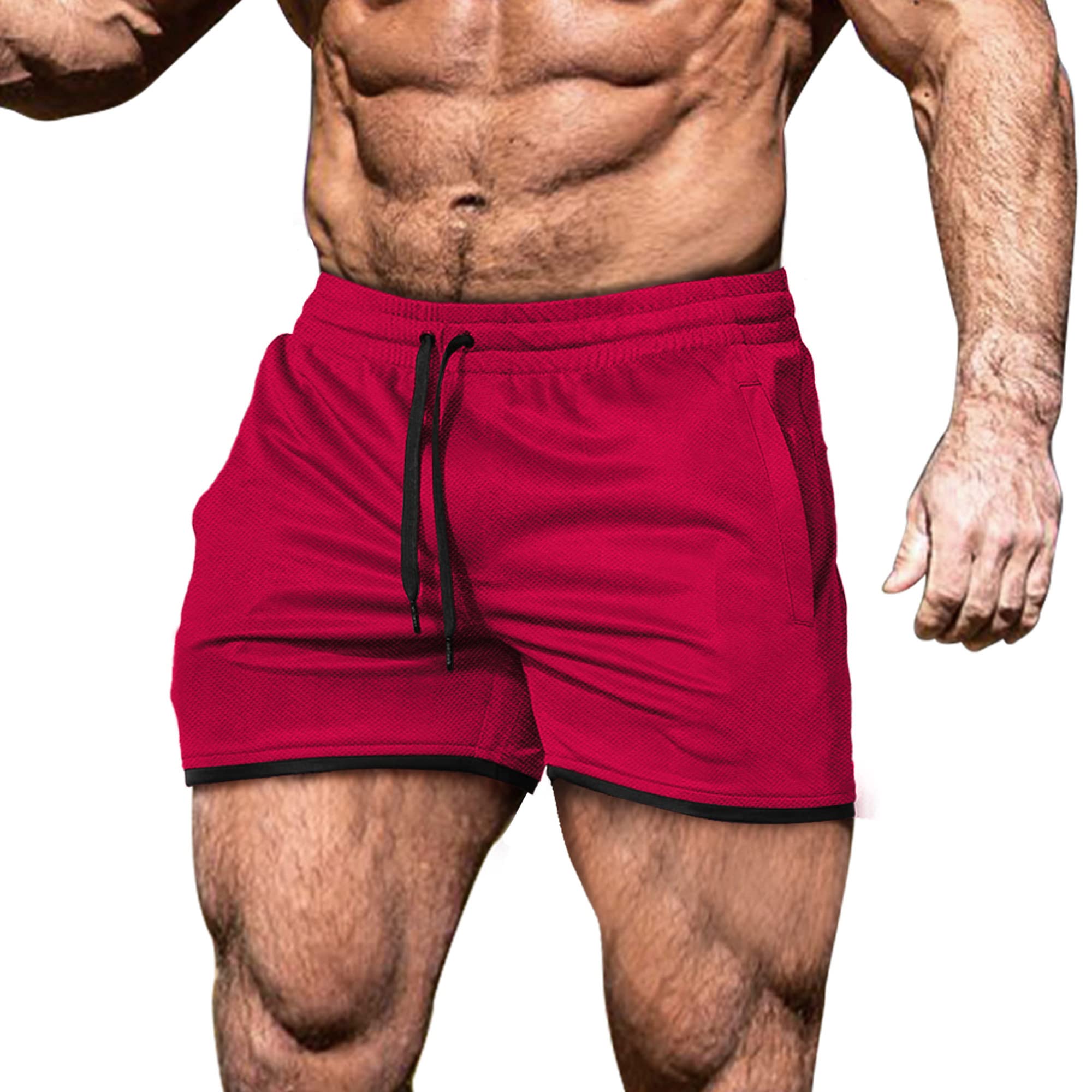 EVERWORTH Men's Quick Dry Workout Shorts - 4