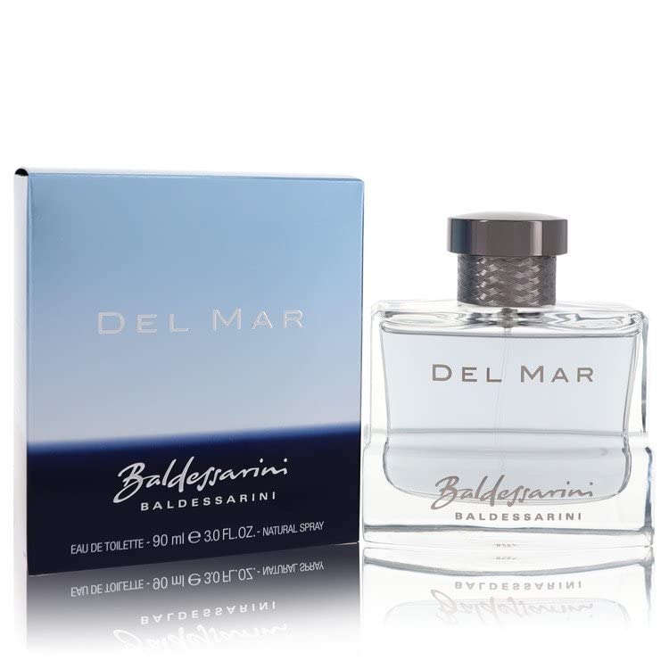 Del Mar Cologne for Men - Eau de Toilette Spray 3 oz | Fresh & Invigorating Scent | Perfect for Date Nights, Office & Special Occasions