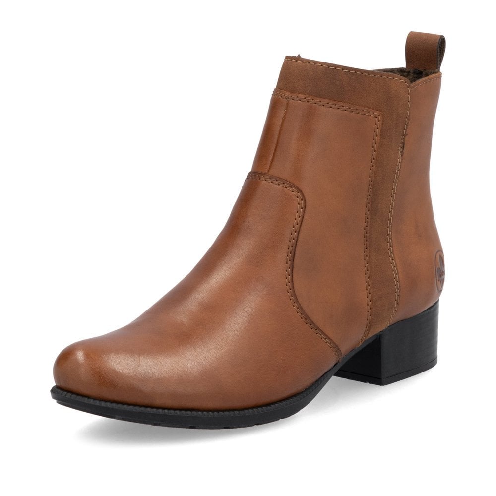 Rieker 78658 Women's Comfortable Brown Casual Shoes for Walking, Work & Everyday Wear
