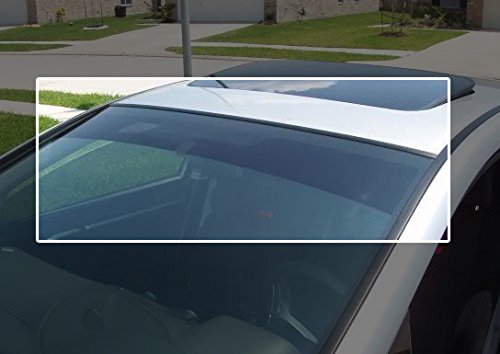 TRUE LINE Automotive Precut Windshield Sun Visor Window Tint Strip for Nissan Cube 4 Door Wagon 2009-2014 - UV Protection & Glare Reduction for Enhanced Driving Comfort