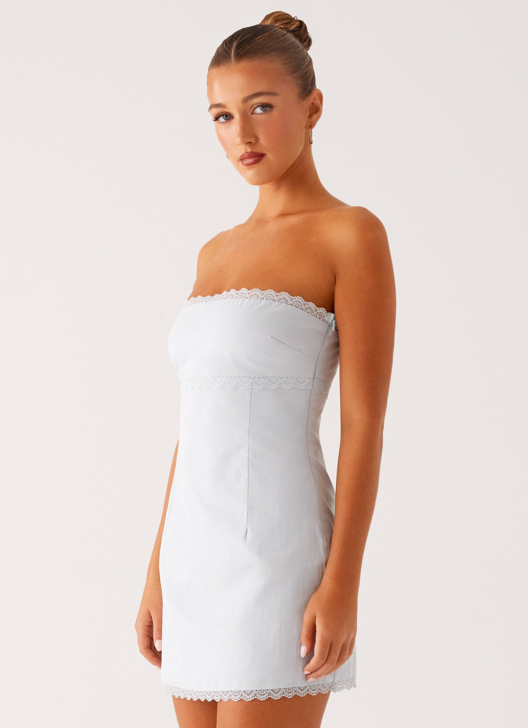 Cala Mini Dress for Women - Flowy Summer Blue Dress for Casual Wear, Beach, Party & Date Night | Lightweight & Comfortable