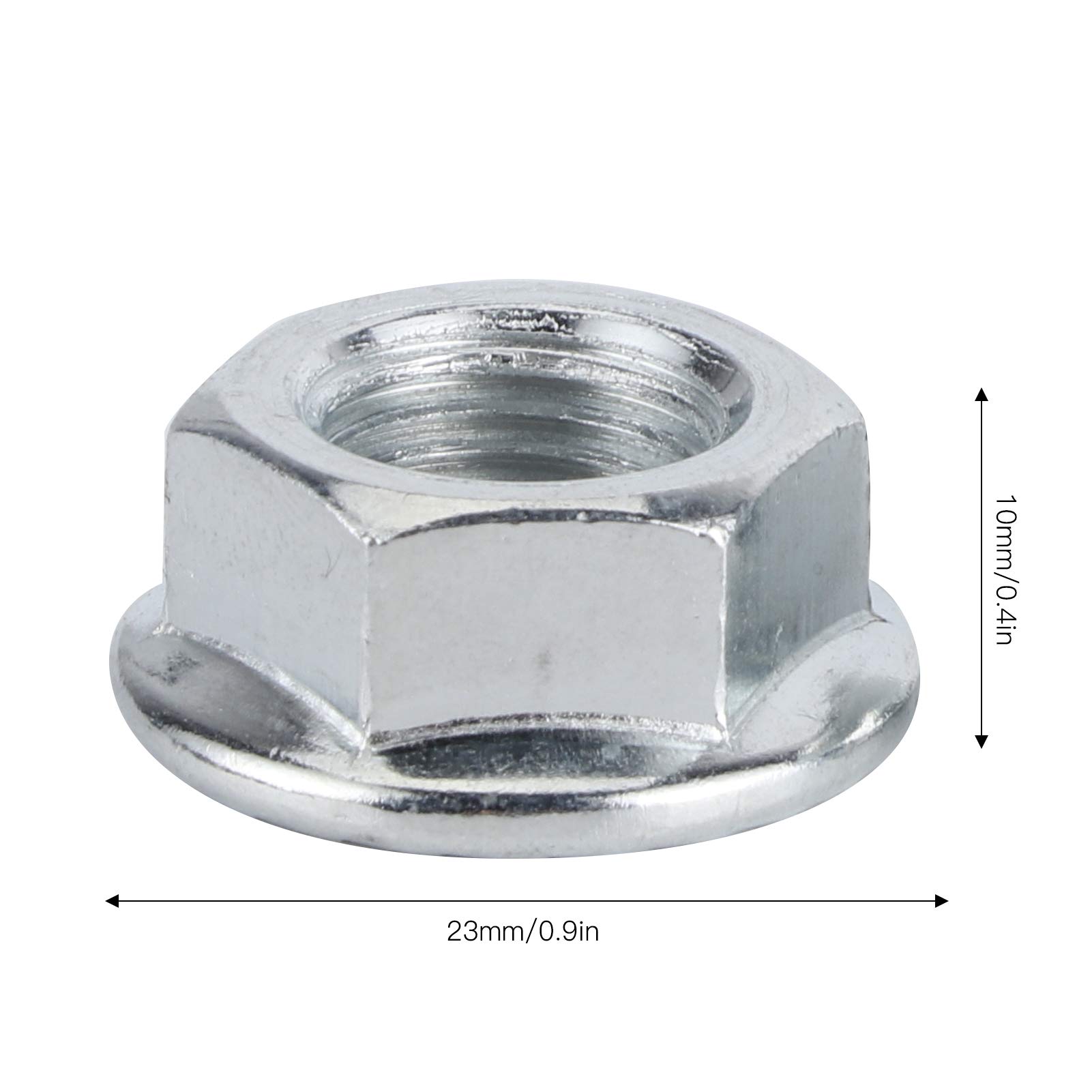 Premium Steel Alloy Scooter Nuts - Durable Front Motor Wheel Replacement Parts for Electric Scooters | Perfect for DIY Repairs & Maintenance
