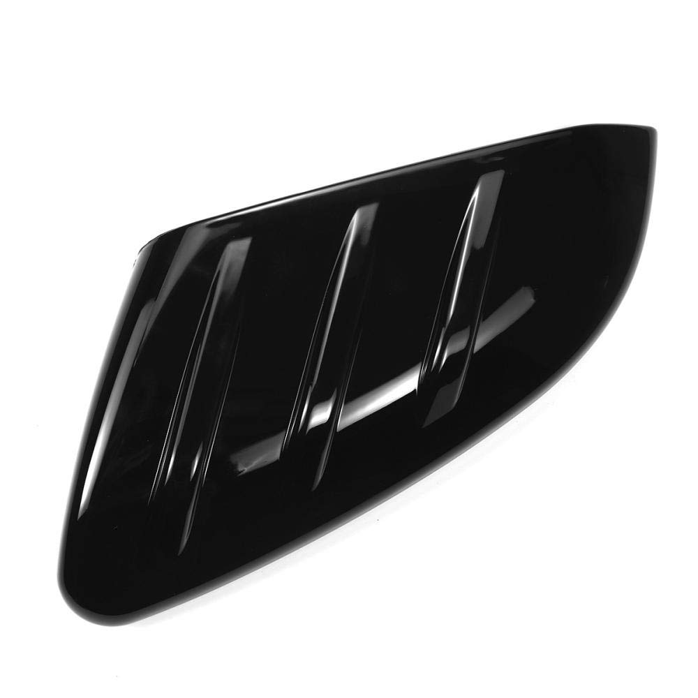 2PCS Glossy Black Car Side Door Rear View Mirror Cover Caps for Honda Civic 2016-2020 | Durable ABS Plastic Mirror Add-On Accessories | Enhance Style & Protection for Daily Driving & Car Shows