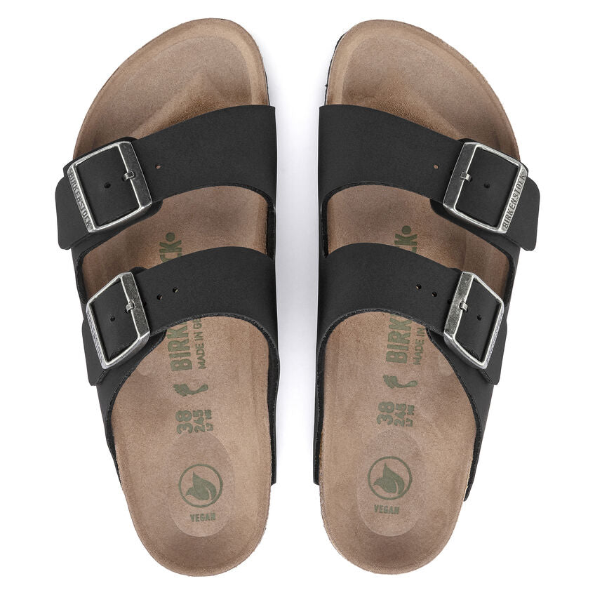 Birkenstock Arizona Black Leather Sandals - Comfortable & Stylish for Women & Men - Perfect for Casual Wear, Beach, and Summer Outfits