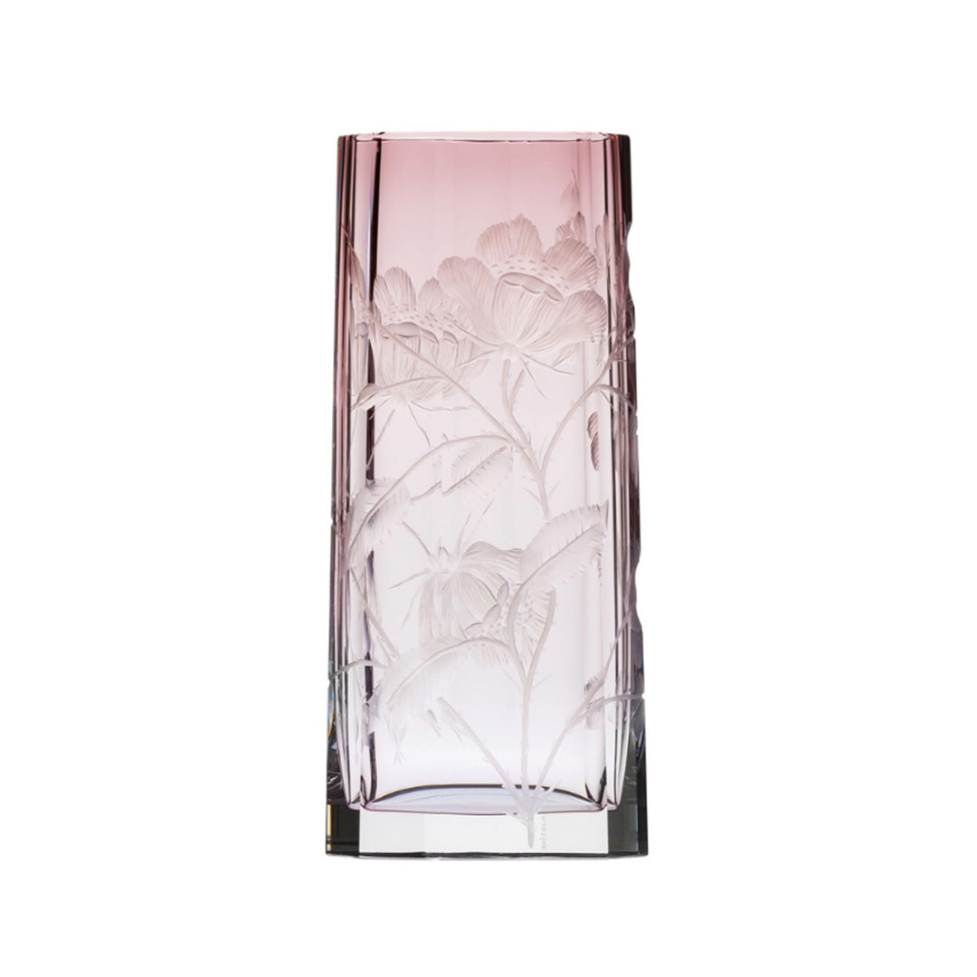 Elegant Amethyst Goddess Vase - Handcrafted Crystal Flower Vase for Home Decor, Wedding Centerpiece & Spiritual Altar