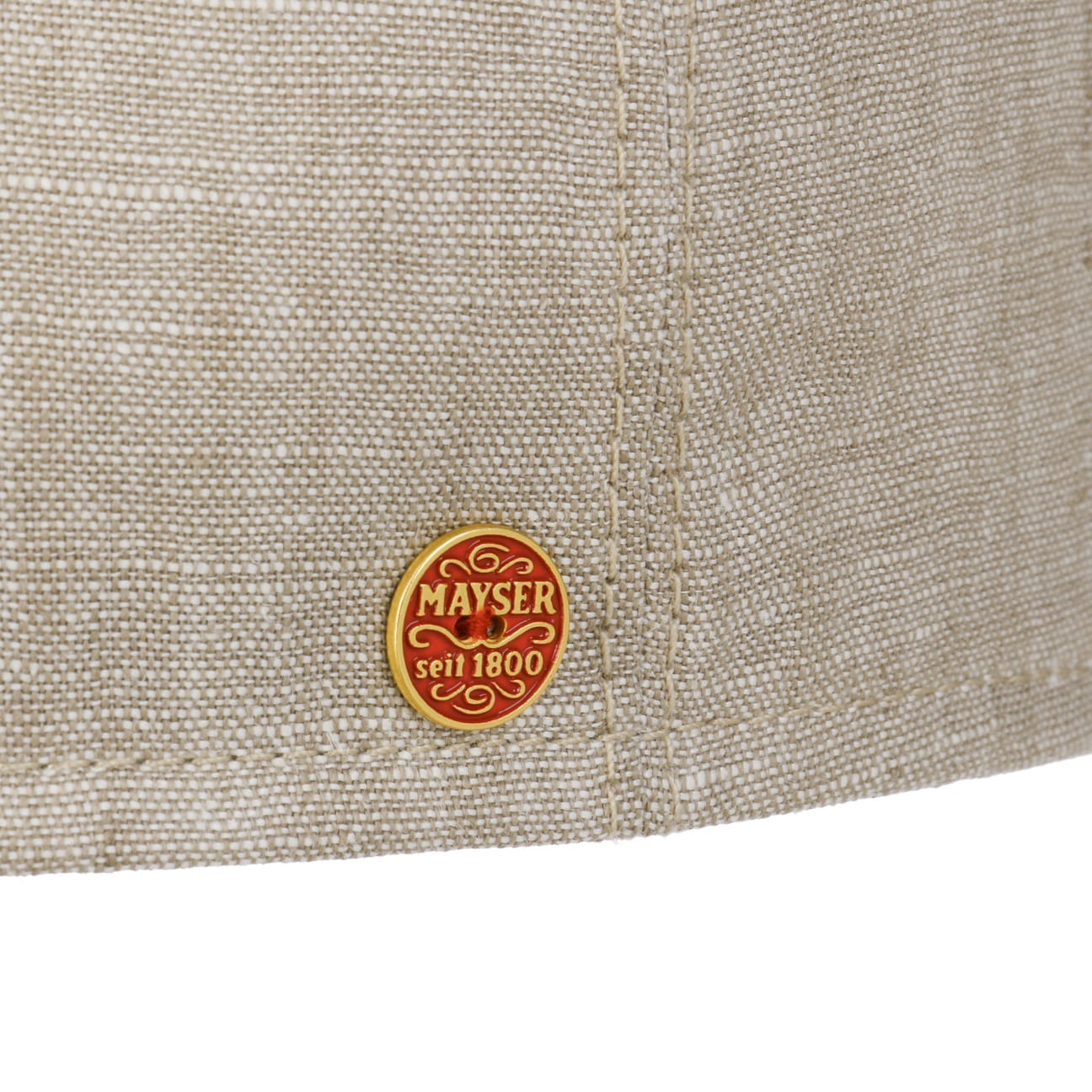 Stylish Mayser Paddy Linen Flat Cap for Men - Classic Irish Summer Hat for Outdoor Activities, Golf, Fishing & Casual Wear