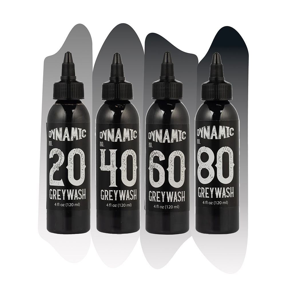Premium Dynamic Greywash Ink Set with Mixing Solution - Choose Your Size | Perfect for Watercolor Painting, Calligraphy & Art Projects