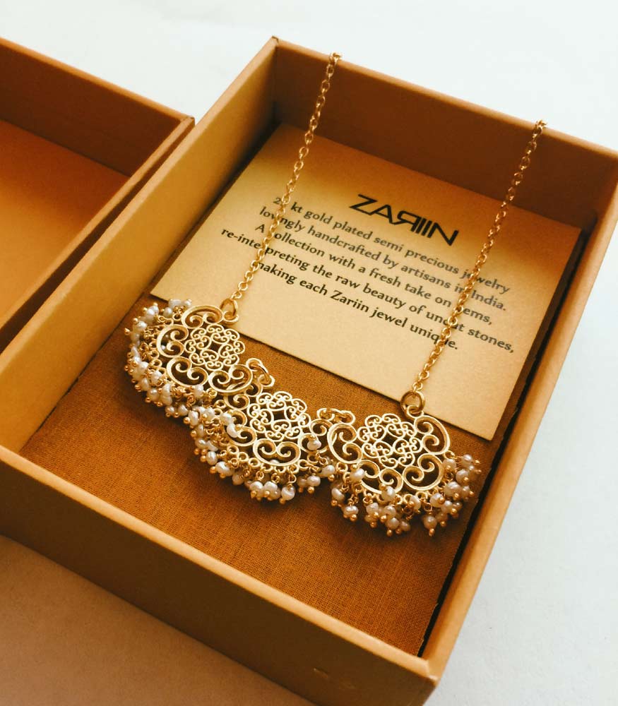 Elegant Muse Pendant Necklace for Women - Dainty Gold Plated Jewelry Gift for Her - Perfect for Date Night & Special Occasions