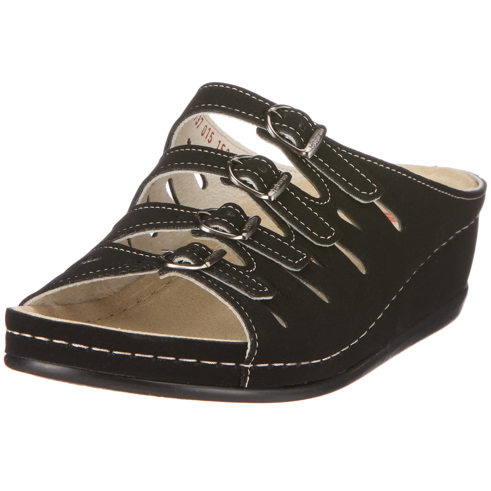 Berkemann Women's Comfortable Slip-On Mules - Soft Leather House Shoes for Relaxing at Home, Lounging & Indoor Wear
