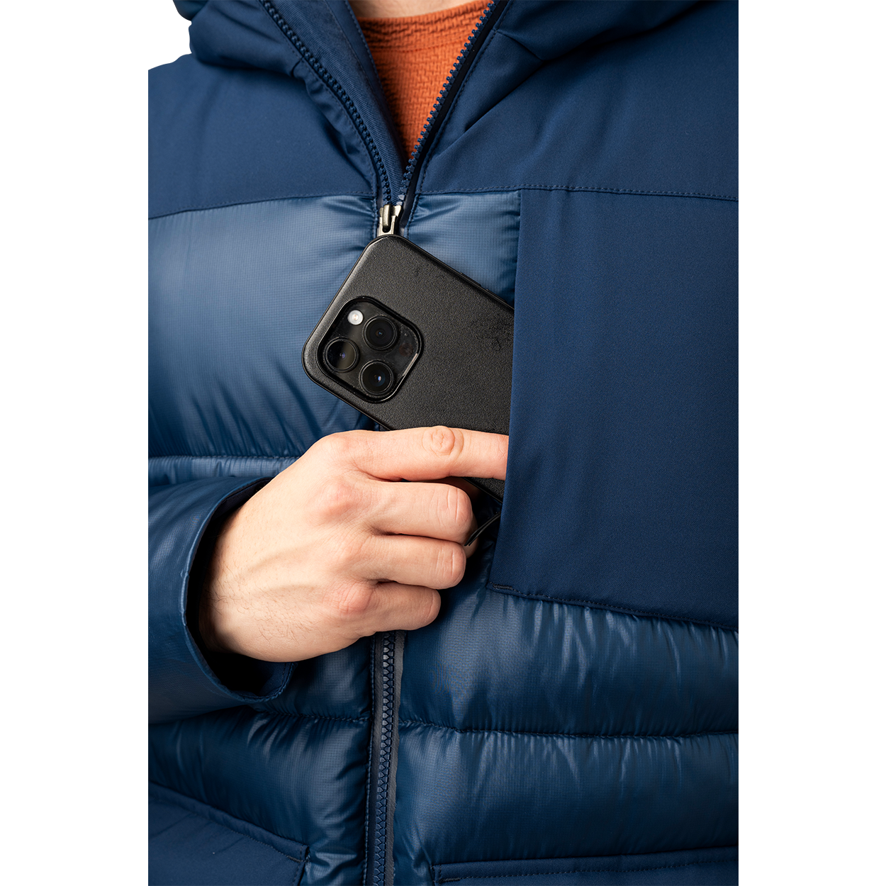 Bauer Hockey Ultimate Puffer Jacket for Men - Lightweight Insulated Winter Coat for Hockey Players & Outdoor Activities