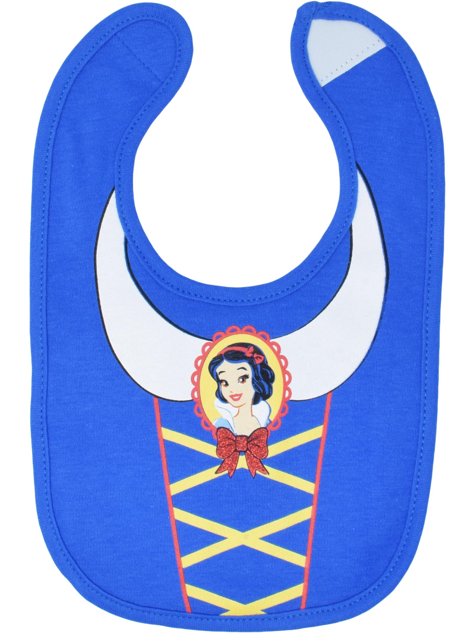 Disney Princess Baby Bibs 5-Pack - Snow White, Aurora, Belle, Ariel & Cinderella - Soft Cotton Drool Bibs for Infants & Toddlers - Perfect for Feeding Time, Daycare & Photo Shoots
