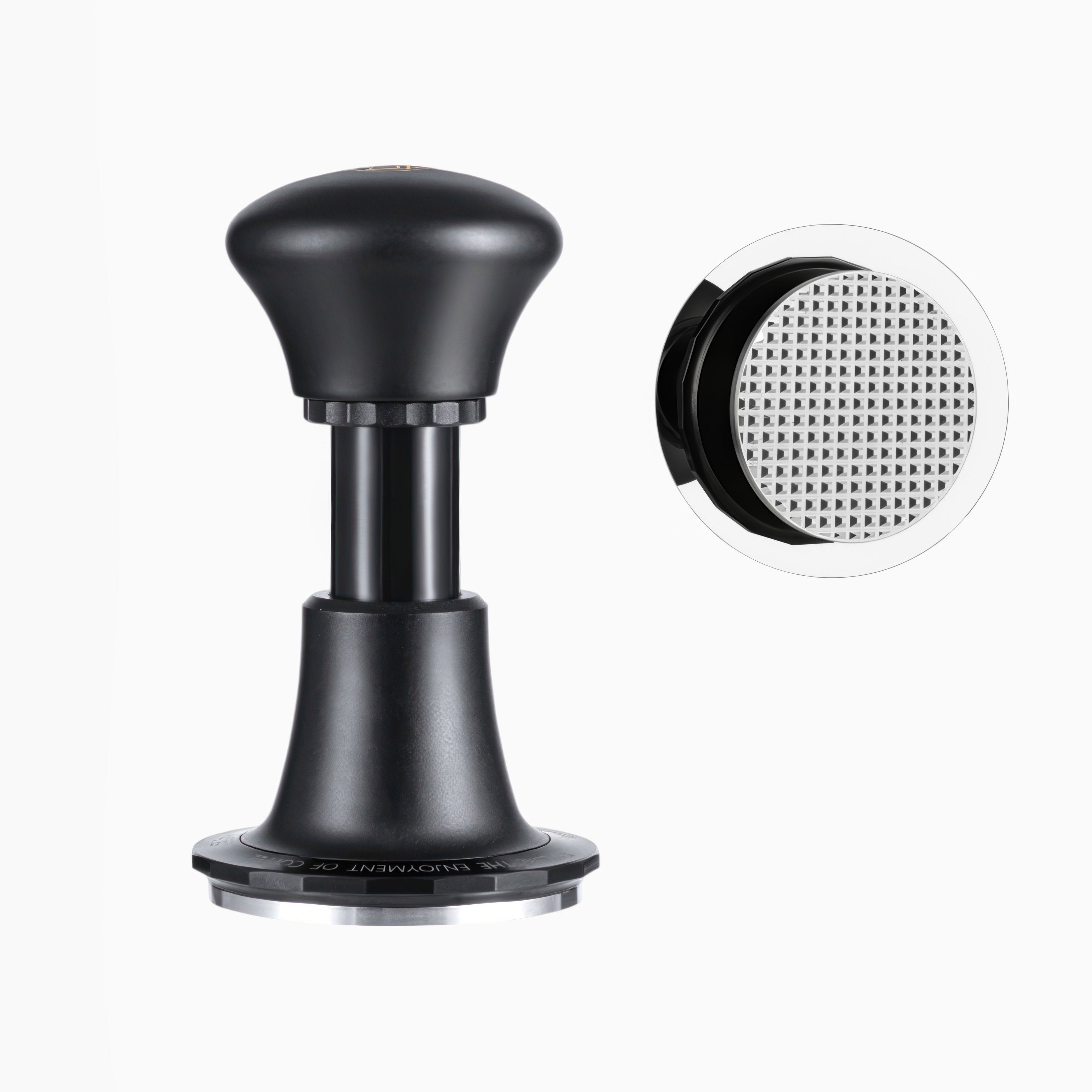 Premium Stainless Steel Coffee Tamper - 58mm Espresso Tamper for Barista & Home Use - Perfect for Espresso Machines & Coffee Pressing