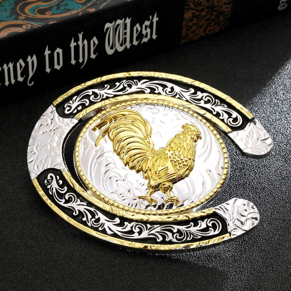 Vintage Retro Celtic Knot Belt Buckle for Men - Simple Western Cowboy Belt Buckle - Perfect for Western Wear, Rodeo Events & Casual Outfits