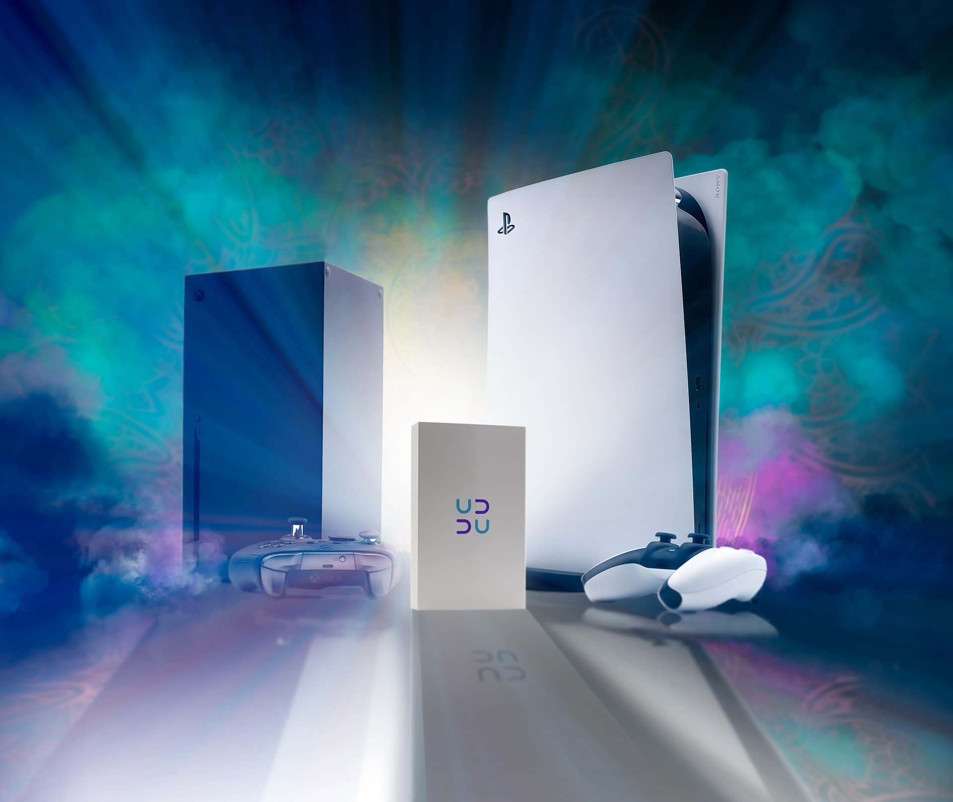 HURRICANE 3518S3 2TB External Hard Drive - USB 3.0 Desktop HDD with Power Supply for PC, Laptop, TV, PS4, PS5, Xbox - Compatible with Windows, Mac, Linux - Perfect for Gaming, Data Backup & Media Storage