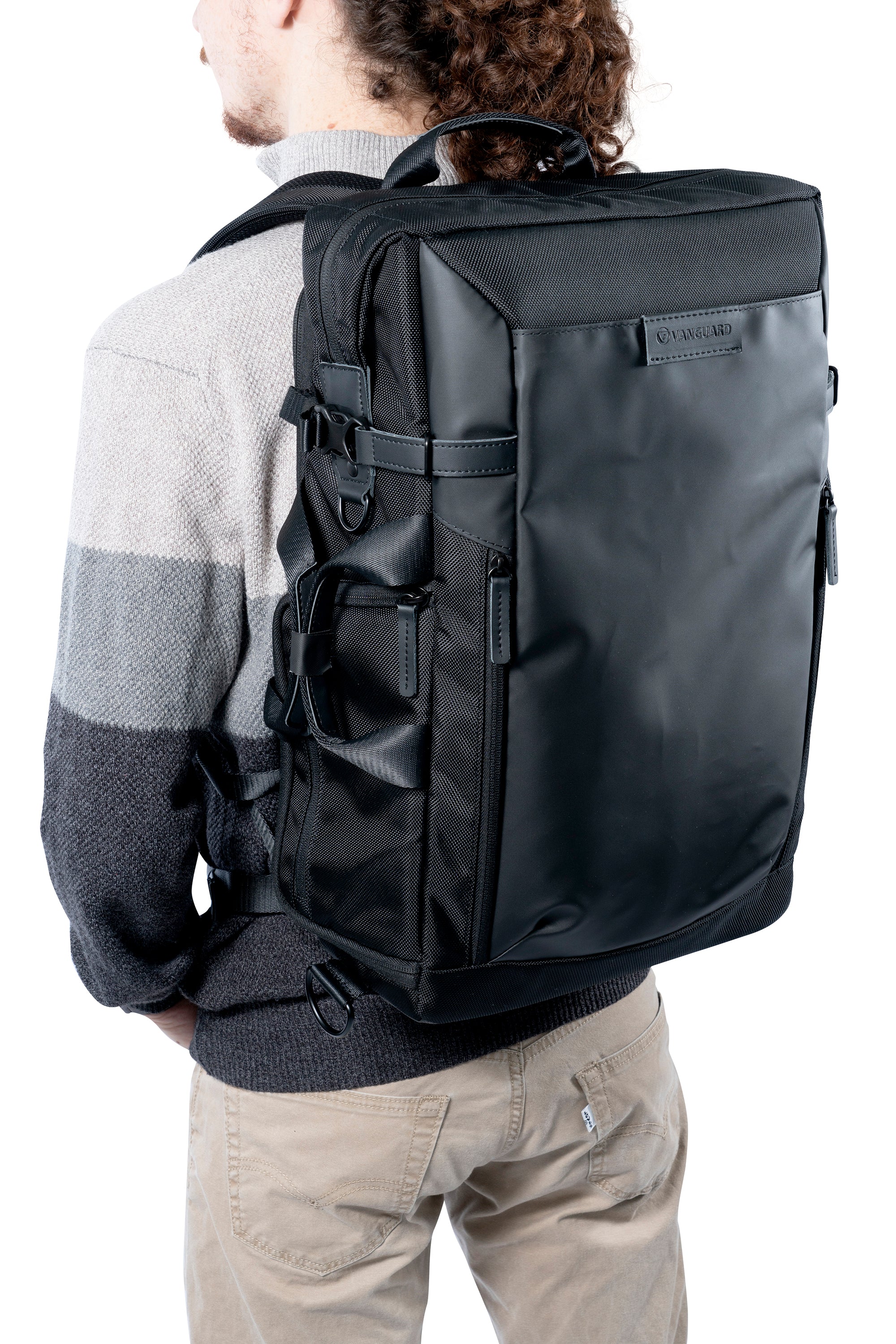 VEO SELECT 49 Backpack - Durable Waterproof Laptop Backpack for Men & Women - Perfect for Travel, Work, School & Outdoor Adventures (Black)