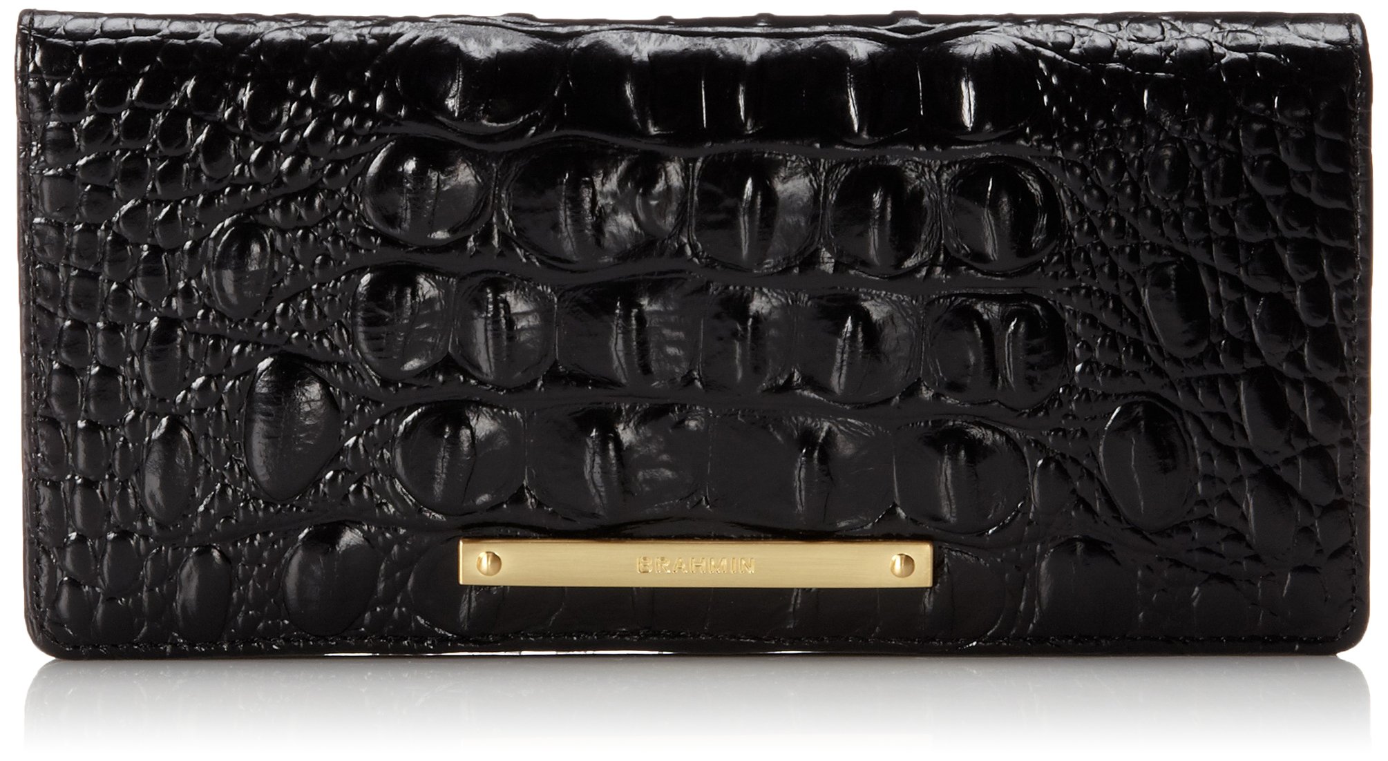 Brahmin Ady Wallet - Genuine Leather Crossbody Wallet for Women | RFID Blocking, Multiple Card Slots & Zippered Coin Pocket | Perfect for Everyday Use, Travel & Shopping