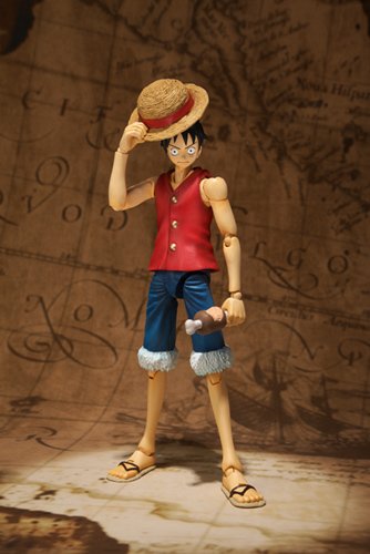 One Piece Monkey D. Luffy S.H. Figuarts Action Figure - Anime Collectible for Display & Play | Perfect for Fans, Gift Giving & Home Decor