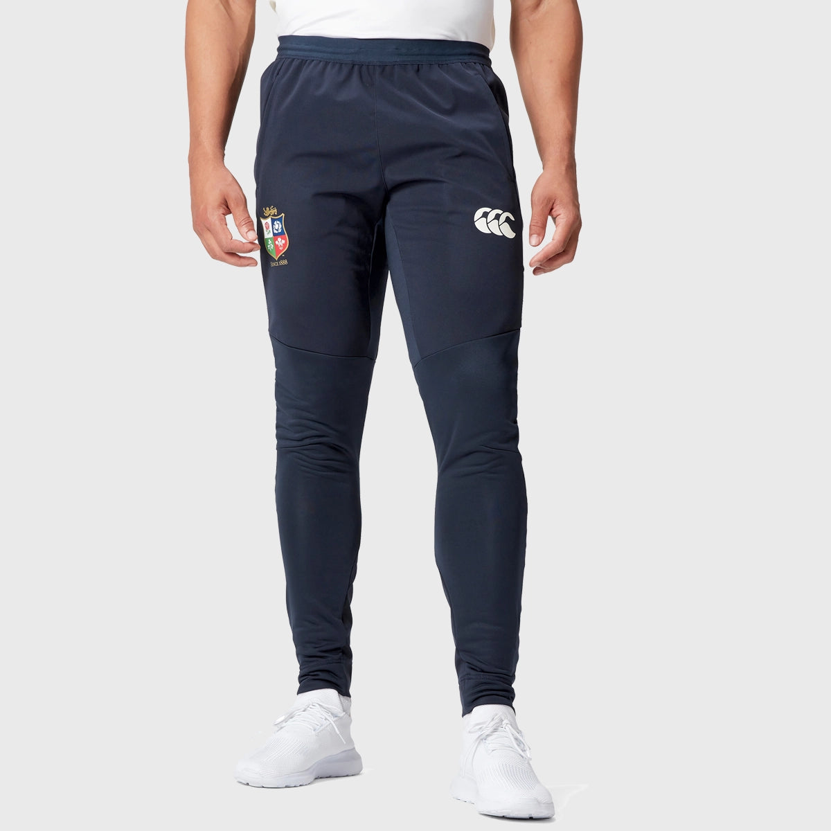 Canterbury British & Irish Lions Men's Rugby Drill Pants - Navy Blue Training Pants for Rugby Players & Sports Enthusiasts - Perfect for Practice, Matches & Casual Wear