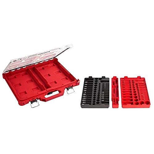 Milwaukee 106-Piece Ratchet & Socket Set (48-22-9486) - Professional Grade Tool Kit for Automotive Repair, DIY Projects & Home Maintenance