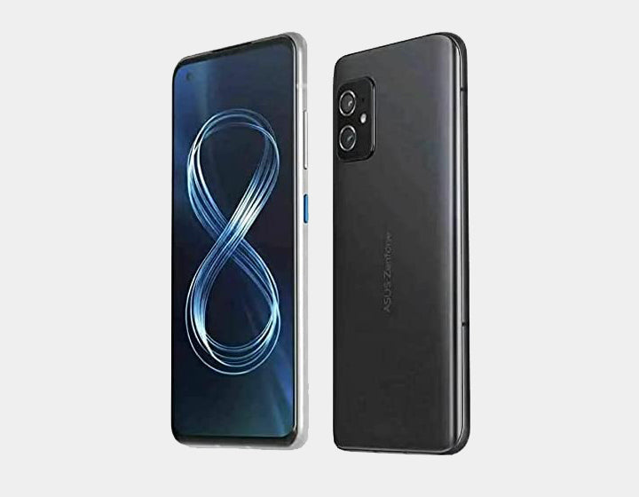 ASUS ZenFone 8 ZS590KS 5G Smartphone - 256GB Storage, 8GB RAM, GSM Unlocked (Black) - Compact Flagship Phone for Gaming, Photography & Business Use