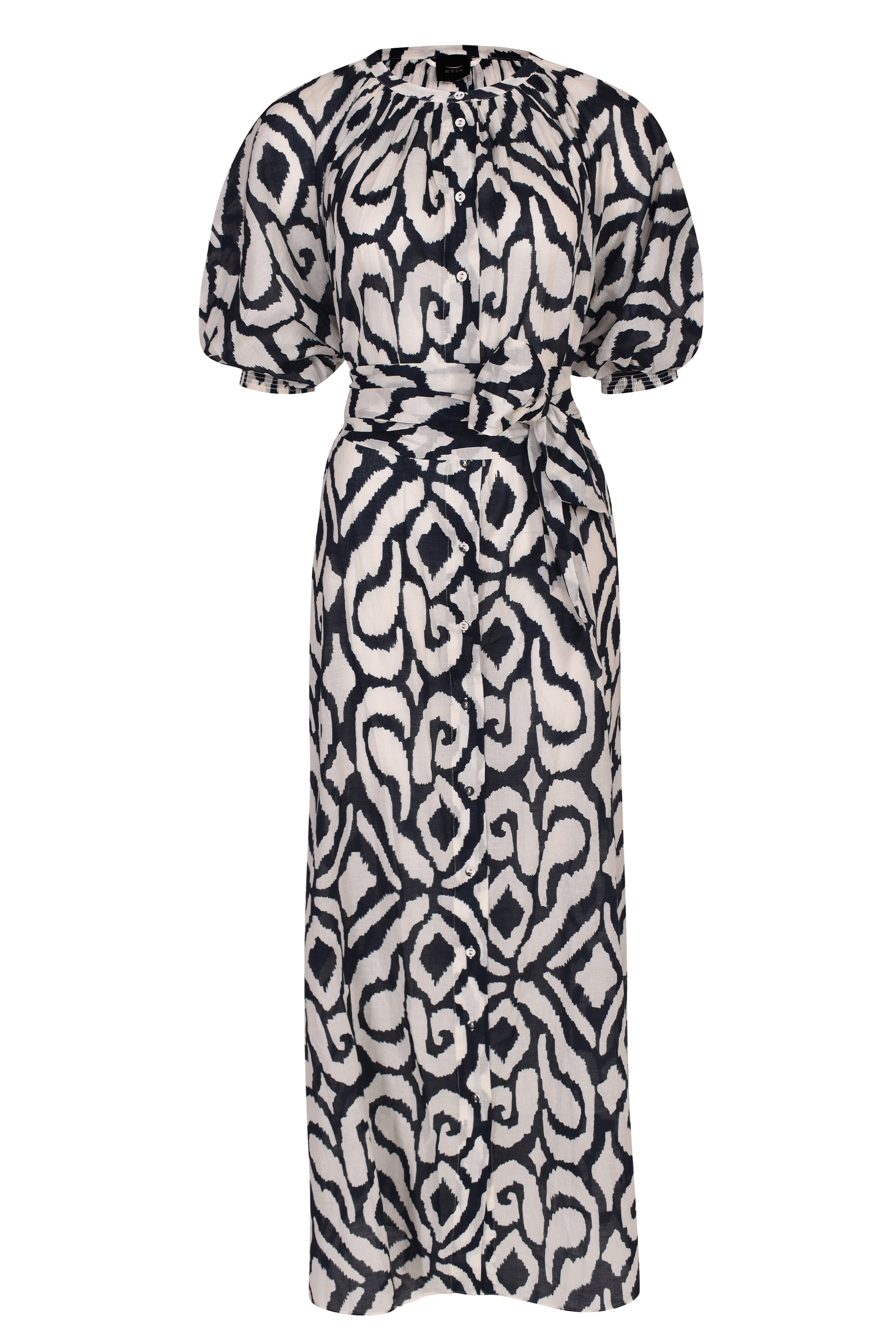 Stylish Husk Jade Kaftan with Exquisite Print - Perfect for Beach Cover-Ups, Resort Wear, and Summer Vacations