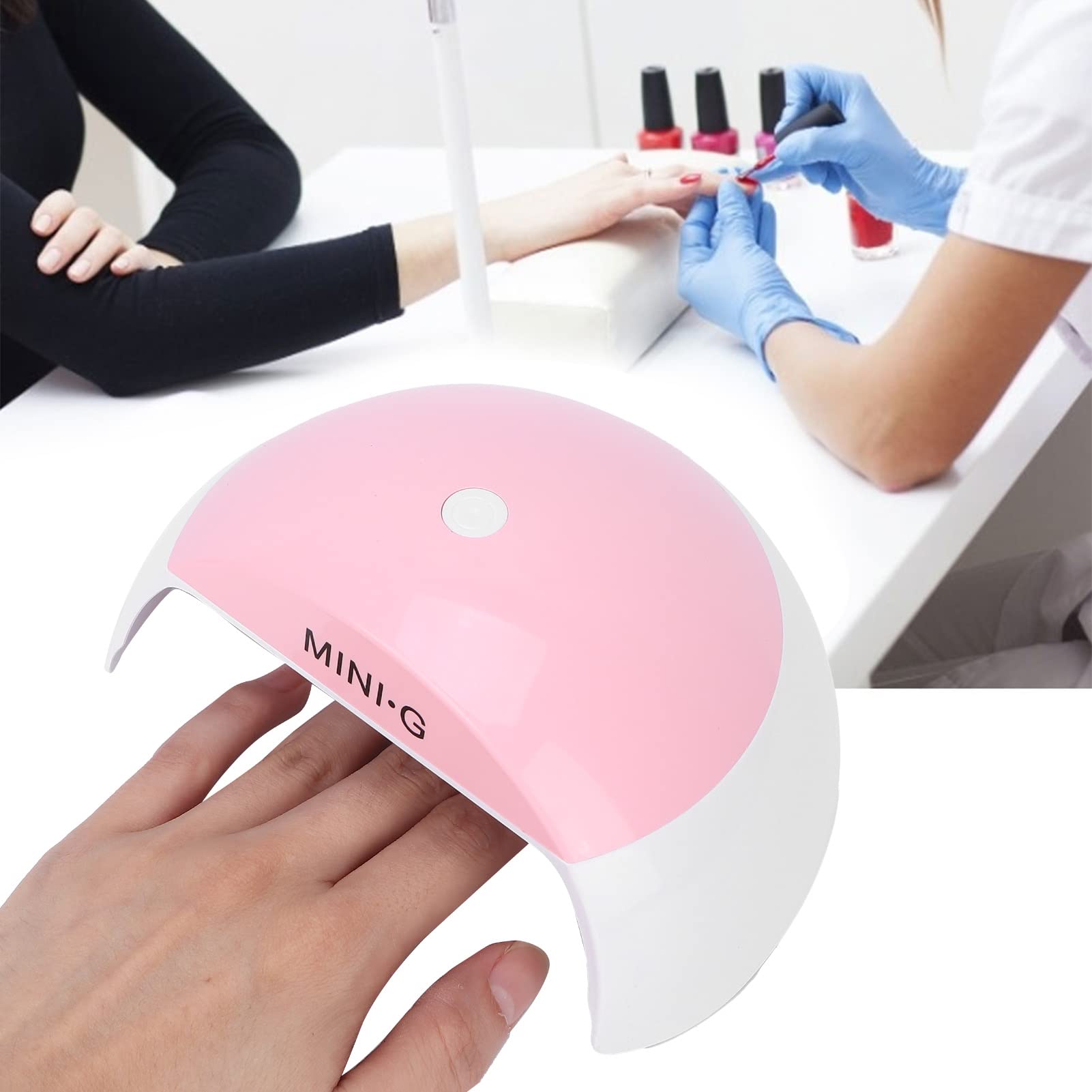 48W UV LED Nail Lamp with Intelligent Sensor & Timer - Professional Salon Quality Gel Polish Dryer for Home Manicures & Pedicures | Perfect for DIY Nail Art, Gel Extensions & Acrylic Curing