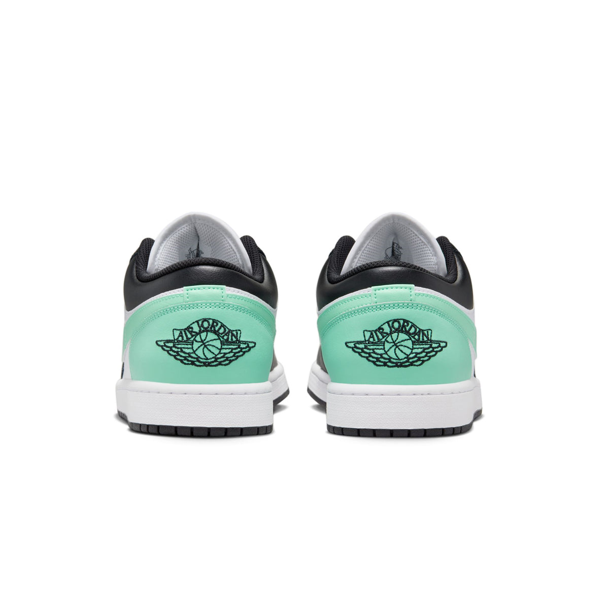 Air Jordan 1 Low 'Green Glow' Men's Basketball Shoes - Retro Sneakers for Casual Wear & Street Style Fashion