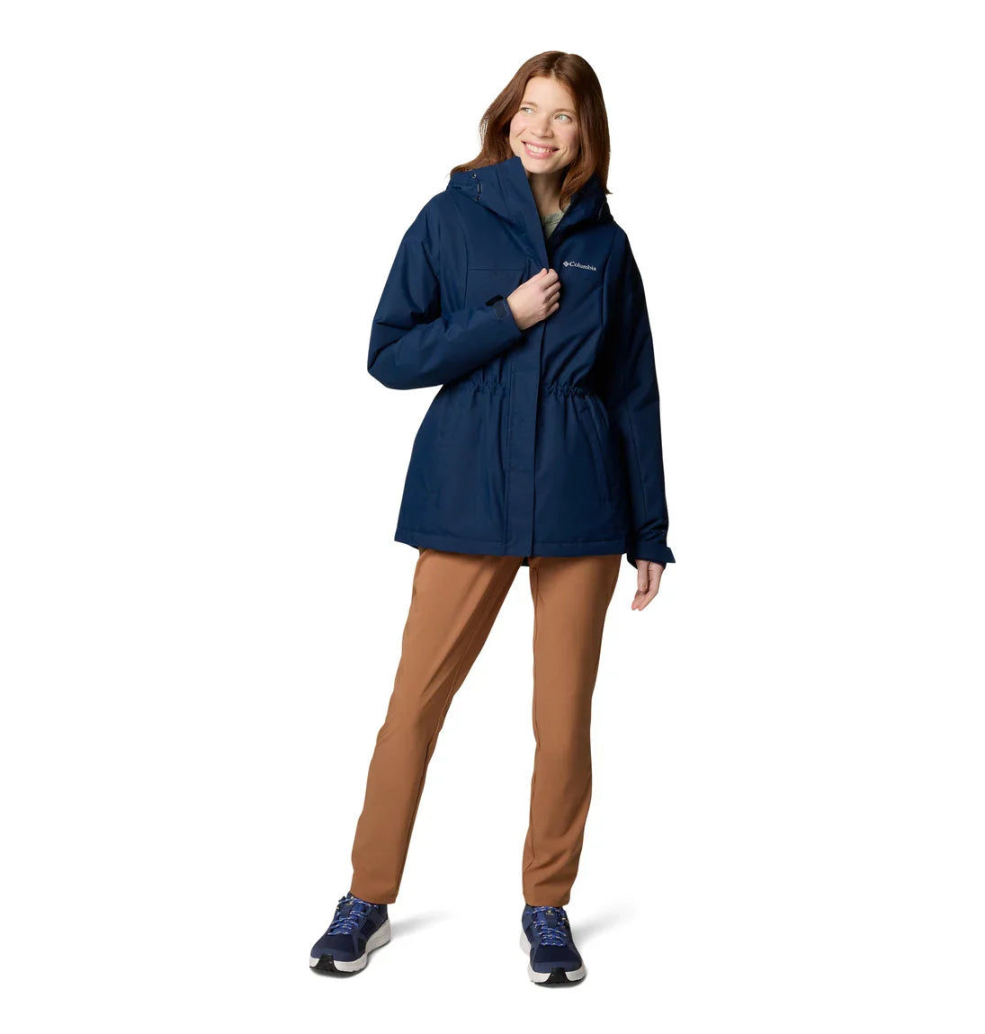 Columbia Women's Hikebound™ II Long Insulated Jacket - Waterproof Winter Coat for Hiking, Skiing & Outdoor Adventures