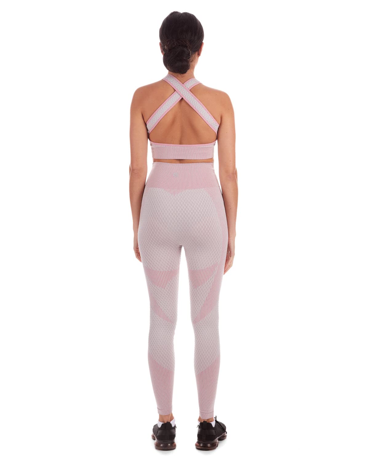 MeMoi Wellfit Women's Seamless Shaping High-Waist Performance Leggings - Yoga, Running & Workout Tights for Gym, Fitness & Everyday Wear