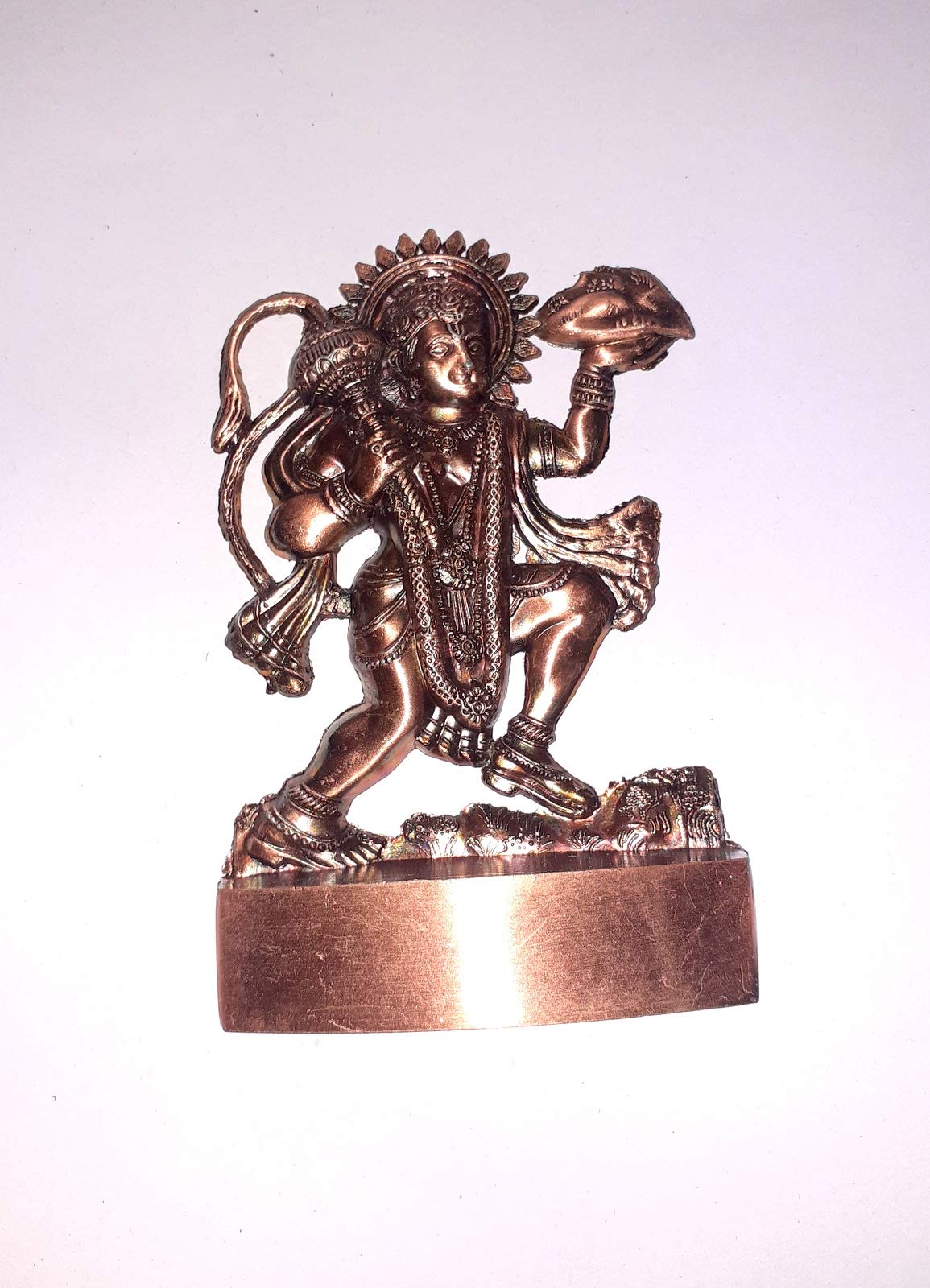 Humble Hanuman Statue for Home Decor - Handcrafted Hindu God Statue for Pooja Room, Meditation Space & Spiritual Gift