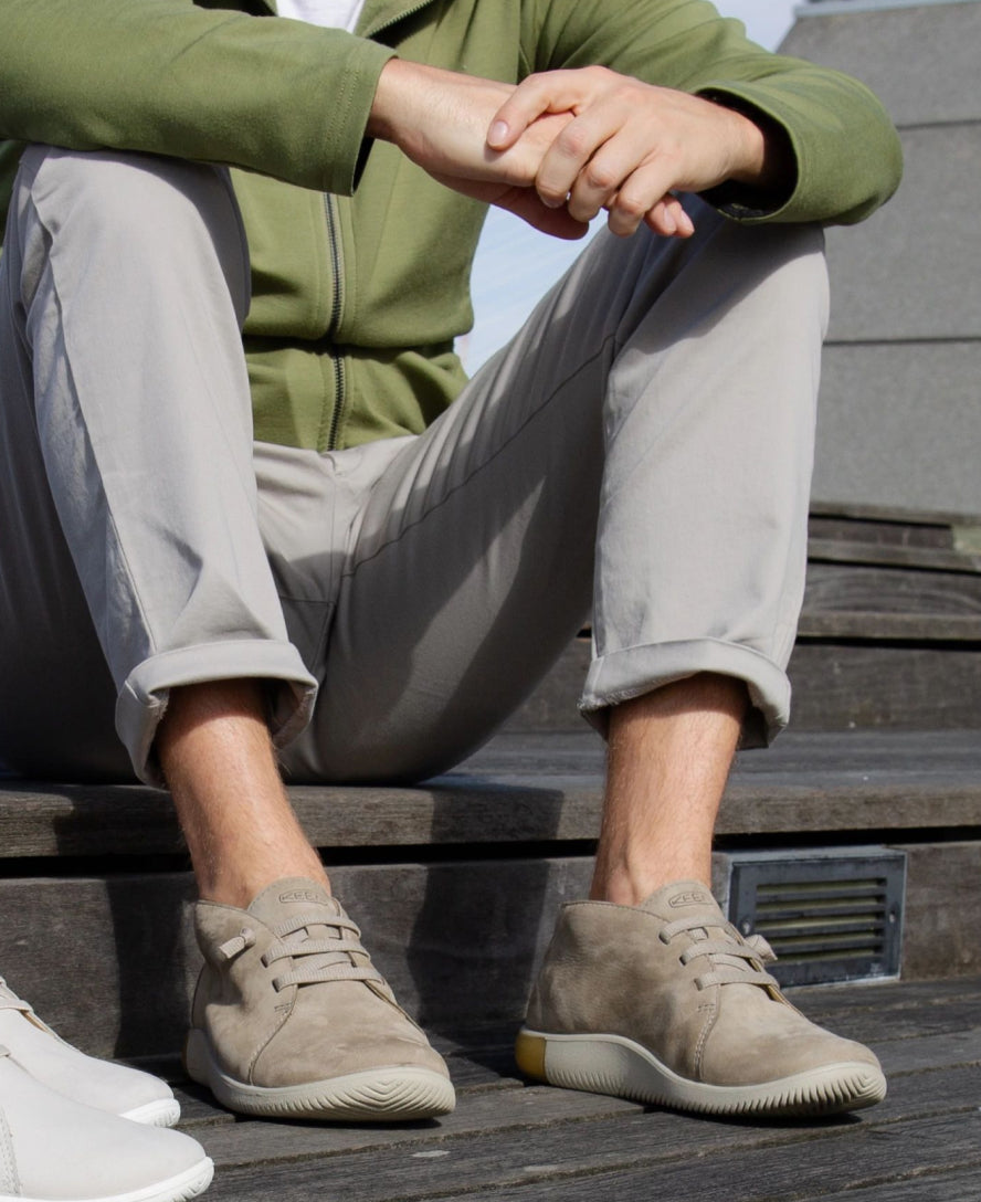 Men's KNX Chukka Boots - Tortoise Shell & Plaza Taupe Color | Comfortable Casual & Work Shoes for Everyday Wear