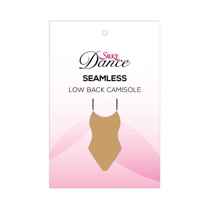 Silky Seamless Low Back Camisole for Dance & Performance - Comfortable Stretchy Women's Tank Top for Ballet, Yoga & Night Out