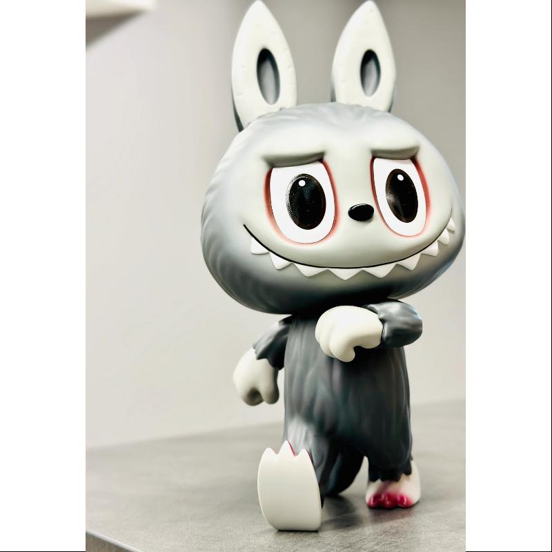 Labubu The Monsters Zimomo ST Gray LIMITED Edition Collectible Figure - Cute Anime Vinyl Toy for Display & Gifts | Perfect for Home Decor, Office Desk, and Pop Culture Collections