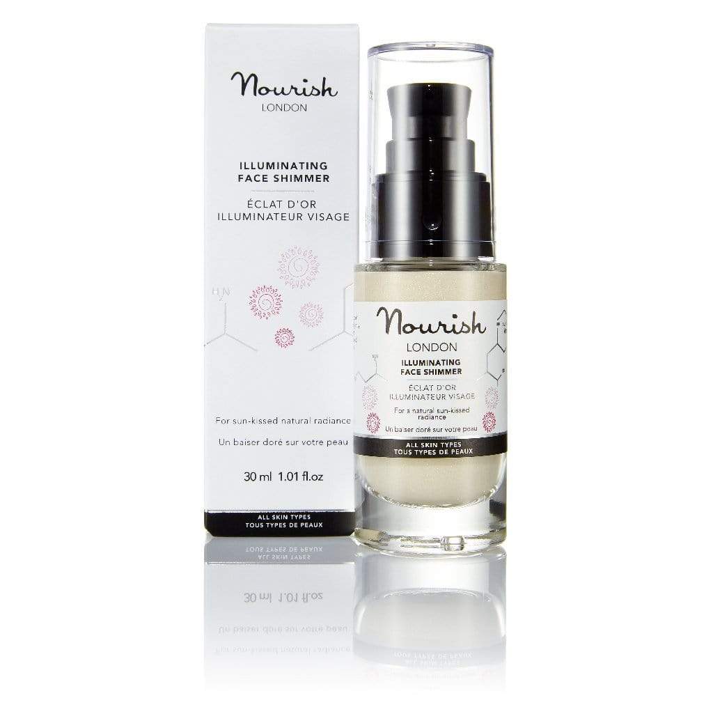 Anti-Aging Illuminating Face Shimmer Serum - 30ml | Brightening & Hydrating Glow Drops for Mature Skin | Perfect for Day & Night Skincare Routine