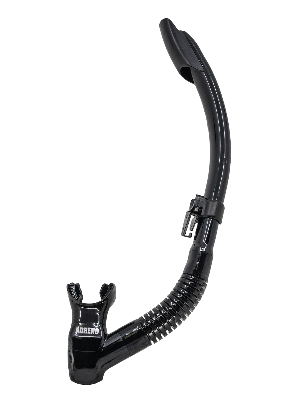 Adreno Manta Snorkel Mask with Fins Set - Black | Professional Snorkeling Gear for Ocean Adventures, Swimming & Beach Vacations