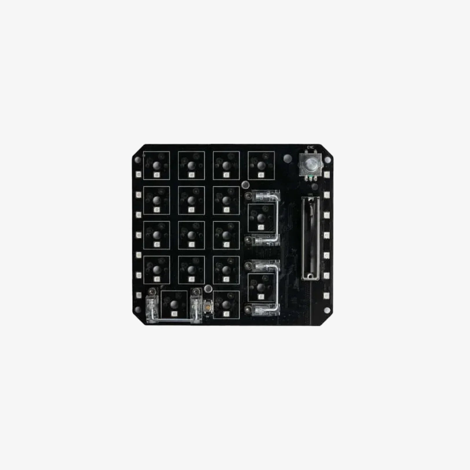 GMMK Numpad Mechanical Keyboard PCB - South-Facing RGB Hot-Swappable for Custom Gaming Keyboards | Perfect for Programmers, Gamers & Office Work