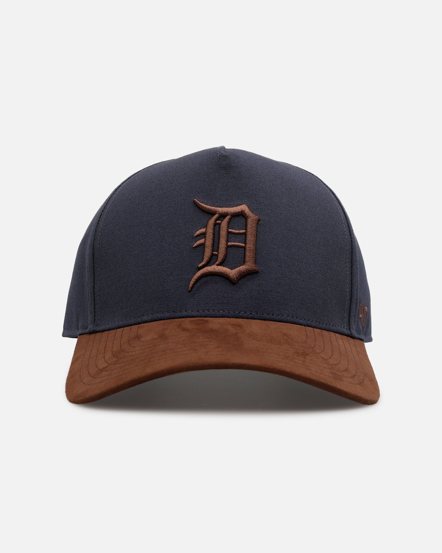 47 Brand Detroit Tigers 'Blueberry Pie' Vintage Snapback Hat - Navy Blue Adjustable Baseball Cap for Men & Women - Perfect for Sports Fans, Casual Wear & Street Fashion