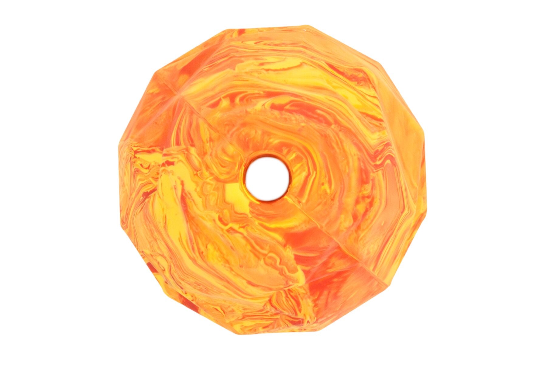 Ruffwear® Gnawt A Cone® Salamander Orange Dog Chew Toy & Treat Dispenser - Durable Interactive Play for Active Dogs, Perfect for Fetch, Training, and Outdoor Adventures