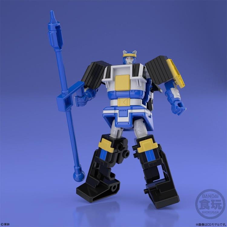 Bandai Shokugan Super MiniPla Power Rangers Shogun Megazord Model Kit - Buildable Collectible Action Figure for Kids & Adults - Perfect for Display, Play & Anime Fans Collection