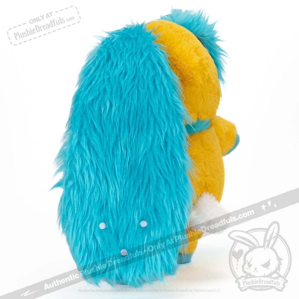 Plushie Dreadfuls Multiple Sclerosis Awareness Rabbit - Soft Stuffed Animal Toy for Support & Comfort - Perfect Gift for Patients, Caregivers & Awareness Events