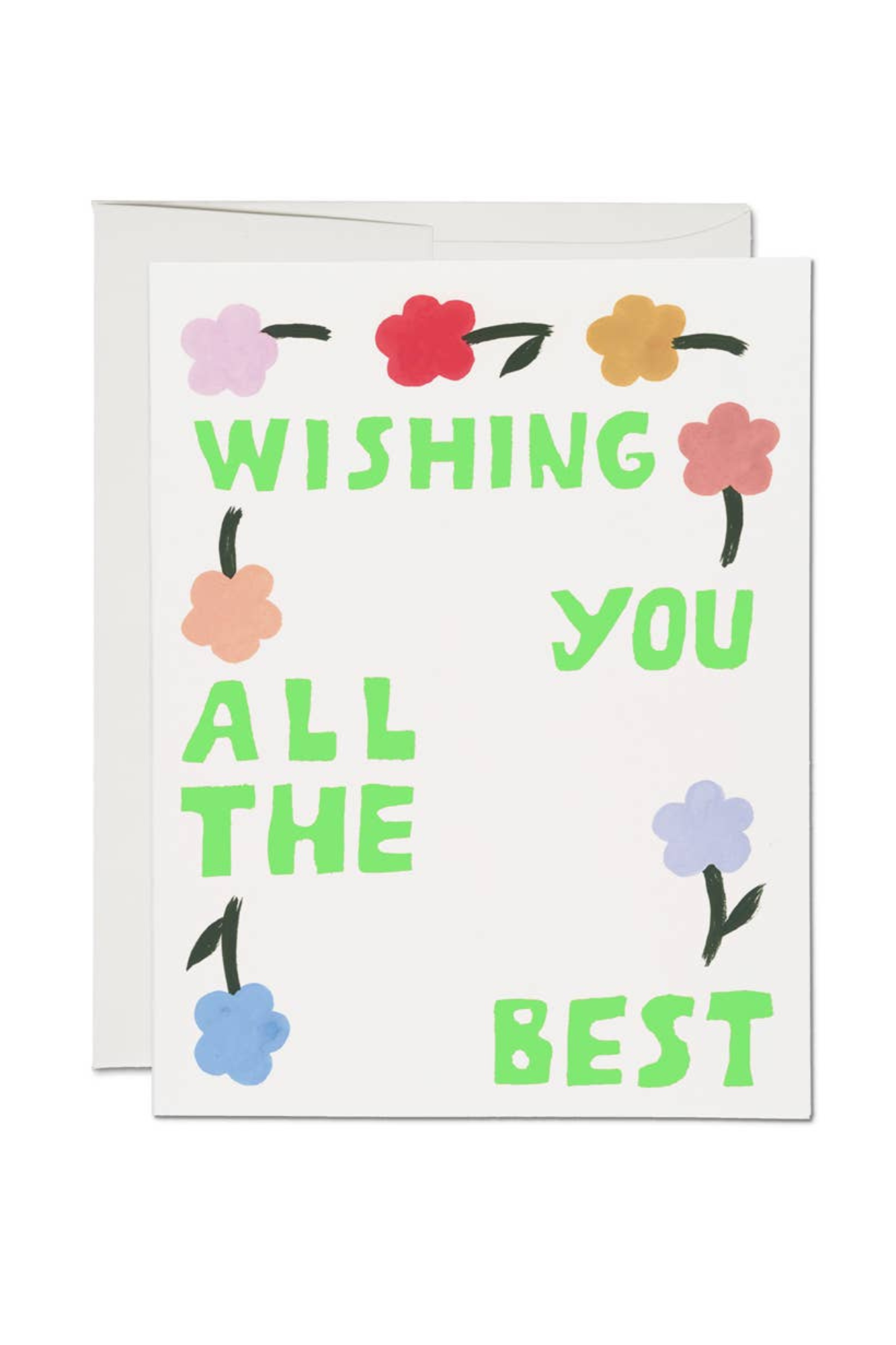 Flipping Flowers Encouragement Card - Uplifting Greeting Card for Friends & Family - Perfect for Birthdays, Graduations, and Motivational Gifts