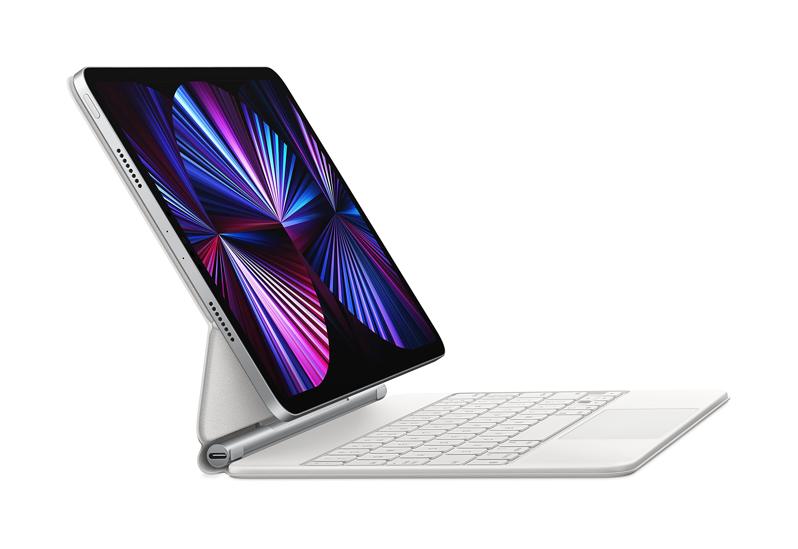 Apple Magic Keyboard for iPad Pro 11-inch (4th/3rd/2nd/1st Gen) & iPad Air (5th/4th Gen) - Spanish Layout - White - Slim Wireless Keyboard with Trackpad for Work & Creative Projects